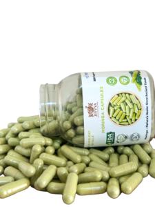 Capsules de Moringa Authentiques 100% Feuilles Pures Séchées au Four Certifiées GMP, Testées en Laboratoire, Fournisseur en Gros, Approvisionnement en Vrac Directement des Fermes - Product Image 3