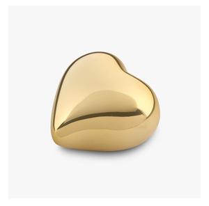 Urna única de metal sólido con forma de corazón, contenedor de cenizas de mascotas, tarro, urnas funerarias. - Product Image 4