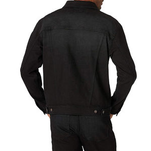 Chaqueta Vaquera Vintage para Hombre, de Alta Calidad, Transpirable, Lavada al Ácido, 100% Algodón, para Invierno y Otoño, Color Personalizable, Efecto Desgastado - Product Image 2