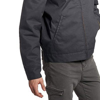 Venta al por mayor 100% algodón hombres mecánico chaqueta Industrial transpirable resistente al fuego ropa de trabajo mecánico chaquetas