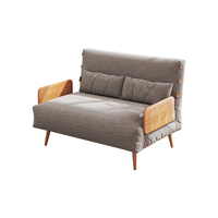 Sofá Cama Moderno y Cómodo que Ahorra Espacio, Sofá Cama Doble Extraíble para Sala de Estar, Sofá Cama Plegable Resistente