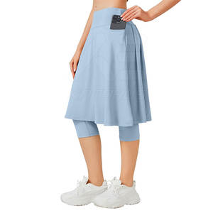 Venta caliente de calidad superior Scrub Faldas Uso al aire libre Venta caliente Scrub Faldas Color sólido Scrub Faldas - Product Image 2