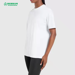 T-shirts originaux de haute qualité 2026, coupe ample, design promotionnel, mélange polyester/coton, surdimensionnés pour hommes, logo personnalisé - Product Image 3