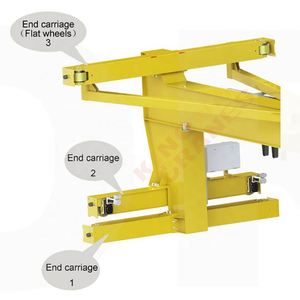10t Construcción Jib Crane Estructura Cantilever Lifting para taller - Product Image 2