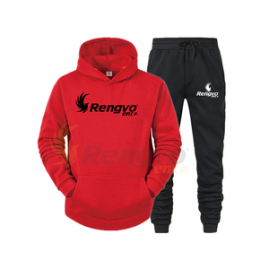 <b>Men's</b> Plus Size Breathable Lightweight Streetwear Outfits-Solid <b>Pullovers</b> <b>Jackets</b> Sweatpants Hooded Sweatshirts Fleece - Product Image 3