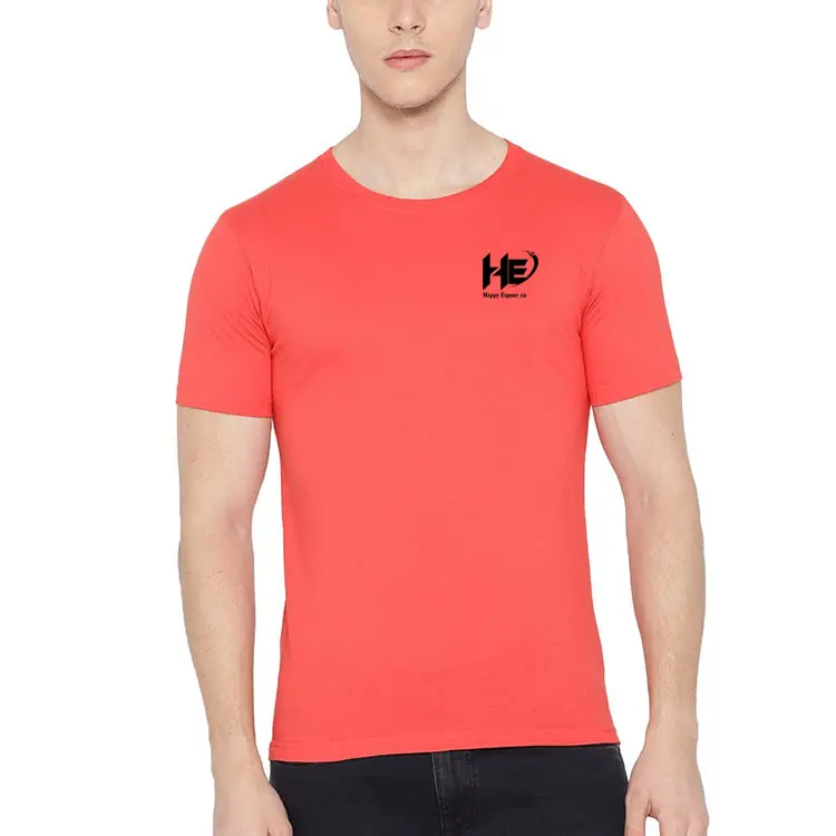 Color elegante por la empresa de exportación feliz nueva moda por el fabricante buen material asequible profesional para hombres camiseta
