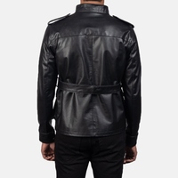 Nouvel arrivage de veste en cuir design à la mode pour hommes Vestes en cuir PU Veste en cuir de vachette de qualité supérieure