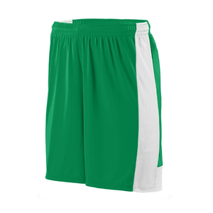 Pantalones cortos de baloncesto de verano OEM, ropa de calle transpirable de secado rápido, ropa deportiva estampada, parche bordado de talla grande Bsci - Product Image 3