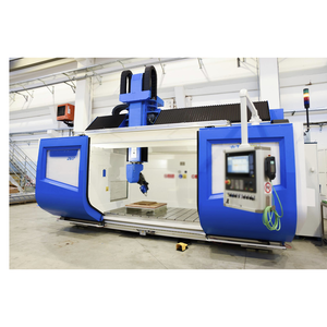 เครื่องกัดซีเอ็นซีแนวนอนสำหรับงานหนัก HMC500 5 แกน พร้อมหัวจับเปลี่ยนเครื่องมืออัตโนมัติ 24 แขน ISO40/NT40/R8  ระยะเคลื่อนที่ของแท่นงาน 800x400x400 มม. - Product Image 3