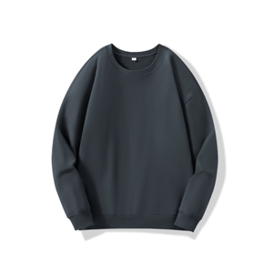 Servicio OEM Unisex sudadera de gran tamaño transpirable 100% algodón cuello redondo con logotipo personalizado bordado características impermeables para hombres - Product Image 3