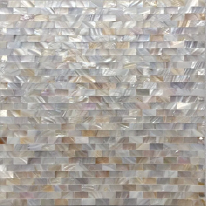 Natural White <b>Fan</b>-shaped Fish Scale Mother of Pearl Shell Mosaic for <b>Wall</b> <b>Decoration</b> - Product Image 6