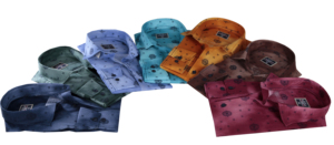 Người Đàn Ông Áo Sơ Mi In Đầy Đủ Mùa Hè Kỳ Nghỉ Dài Tay Áo Người Lớn Cao Đường Phố Ăn Mặc Áo Sơ Mi Poplin 100% Cotton Hỗ Trợ Bao Phủ Nút - Product Image 4