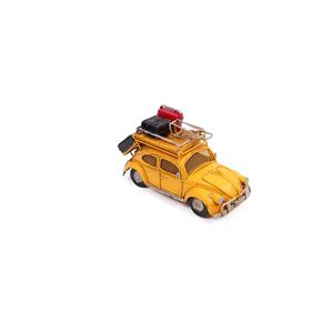 Auto in metallo decorativo Design Vintage con telaio e Moneybox