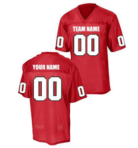 เสื้อแฟนอเมริกันฟุตบอลแบบสั่งทำ คุณภาพสูง สไตล์ใหม่ ไซส์ XL สีเขียวขาว ตัวเลขปักแบบ Tackle Twill เสื้ออเมริกันฟุตบอล - Product Image 6