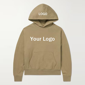 Conjunto Deportivo Personalizado al por Mayor con Logotipo, para Adultos, de Algodón Grueso, Informal, con Sudadera con Capucha y Pantalones Deportivos para Hombre - Product Image 5