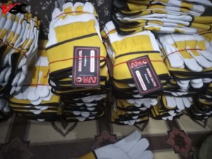 Mejor diseño 2022 Guantes de soldadura OEM ODM Desgaste DE SEGURIDAD Material de cuero Función antideslizante Precio barato Tamaño XL Hombres Mujeres Trabajando - Product Image 5