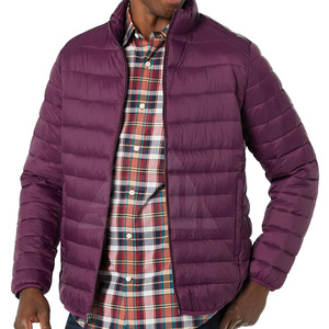 Chaqueta de Invierno con Cuello Alto y Burbujas, Personalizable con Logotipo OEM, Superventas, Cálida, Color Sólido, Logotipo Frontal, Ligera y Transpirable - Product Image 4