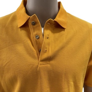 Vente en gros conception personnalisée de haute qualité solide pour hommes revers de golf pour chemise pour le sport décontracté intelligent tricoté imprimé - Product Image 3