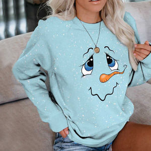 Top Sweatshirts imprimés les plus à la mode Sweatshirts à col rond confortables Sweatshirts décontractés pour femmes à vendre - Product Image 4