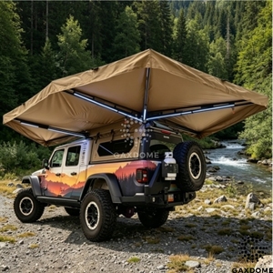 Toldo de 270 Grados para Coche, Refugio contra Lluvia y <span class=keywords><strong>Sol</strong></span> para Camping - Product Image 1