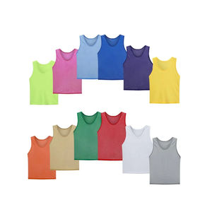 Los mejores deportes personalizados malla Pennies baloncesto fútbol Scrimmage entrenamiento chalecos Reversible fútbol Baberos - Product Image 5