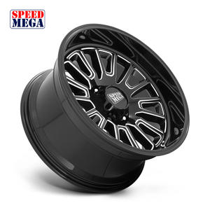 Jantes tout-terrain en alliage d'aluminium chromées brillantes forgées CNC à déport profond 24x12 26x10 28x14 8x170 8x180 8x6.5 6x5.5 - Product Image 5