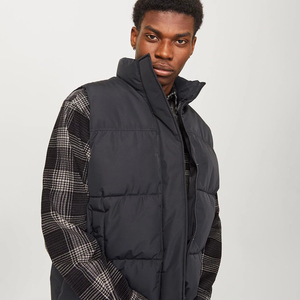 Nardon Apparel Winter Logotipo personalizado Ropa DE TRABAJO Uniforme de empresa Chaleco acolchado de nailon para exteriores para hombre - Product Image 4