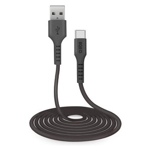 Cable de Carga y Datos USB-C 2.0 Negro 3 m TECABLETC3MTK - Product Image 1