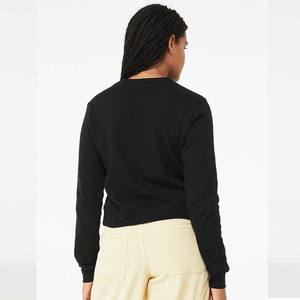 Sudadera Corta de Algodón con Cuello Redondo Personalizada Bella Canvas para Mujer - Product Image 2