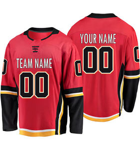 ทีม OEM ปรับแต่งได้เสื้อฮ็อกกี้น้ำแข็งสำหรับผู้ชาย100% ผู้ใหญ่ผ้าโพลีเอสเตอร์สวมใส่สบายทนทานสไตล์ใหม่ออกแบบปักได้อย่างรวดเร็ว - Product Image 2