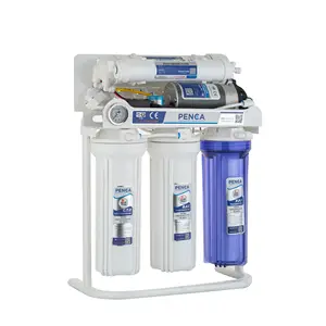 Vietnam Supplier Counter Table Top Dispenser Hot Cold Desktop Home Appliances 5 Stage Reverse Osmosis Water Purifier Filter