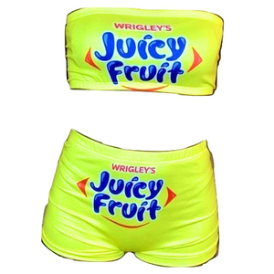 Conjunto de chaleco de pantalones cortos de motorista de 2 piezas a la moda de verano de talla grande para mujer - Product Image 1