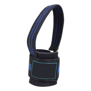 Haute qualité personnalisé Gym sangles de levage unisexe coton Fitness poignet boucles d'entraînement pour la musculation hommes femmes Sports - Product Image 5