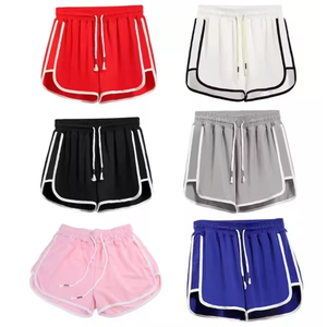 Pantalones cortos para correr para mujer 2 en 1 Diseño de protección de seguridad para mujer Fitness Gym Pantalones cortos deportivos Pantalones cortos para correr para mujer 2 en 1 - Product Image 1