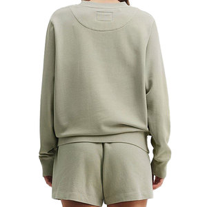 ชุดออกกำลังกายกางเกงขายาวมีฮู้ดสำหรับผู้หญิงชุดวอร์มกันลมระบายอากาศได้ดีชุดออกกำลังกายสำหรับผู้หญิง - Product Image 3