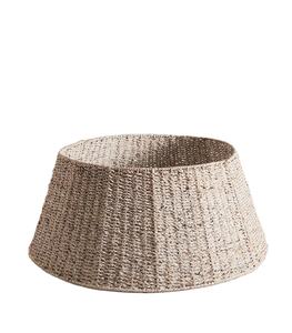 Wholesales Natural Seagrass <b>Tree</b> Collar 2024 <b>Christmas</b> Decor Collar for Home Decor Hand-Woven <b>Tree</b> Collar Made in Vietnam - Product Image 1