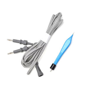 <b>Electric</b> Bipolar Grasping Forceps 4x5 Atraumatic Teeth Stainless Steel Non-Stick Surgical Instrument Hospital Use - Product Image 5