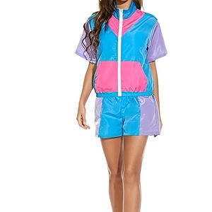 Cortavientos Atlético ajustado para mujer, traje para correr, Jersey deportivo de punto transpirable, nuevo modelo sólido informal, deportes al por mayor - Product Image 1