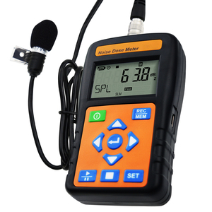Chuyên nghiệp kỹ thuật số Tiếng ồn dosimeter & mức độ âm thanh mét với PC dữ liệu đăng nhập A/C/Z tần số weighting 1000K bài đọc (OEM) - Product Image 1