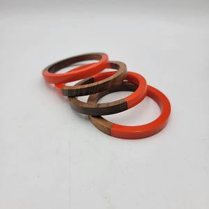 Bracelets en résine époxy bois de qualité exceptionnelle, bracelets indiens de créateurs pour femmes, souvenir nautique parfait, MEHAK IMPEX - Product Image 4