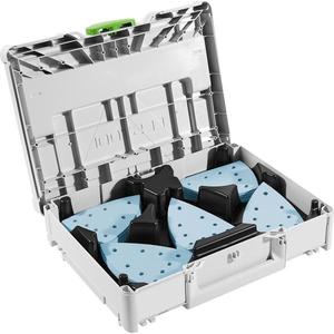 Discos de Lijado de Alta Calidad Festool Delta GR-Set Granat Abrasives Systainer SYS-STF - Product Image 2