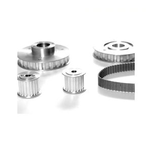 Polea de correa dentada de aluminio personalizada de alta precisión de la industria de maquinaria de gran calidad a un precio razonable - Product Image 1