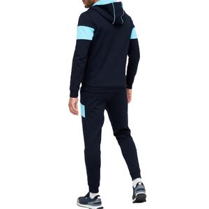 Conjunto Deportivo Informal de Invierno para Hombre, Corte Ajustado, Bordado, Felpa, Pantalones Deportivos, Sudadera con Capucha, 2026 - Product Image 2
