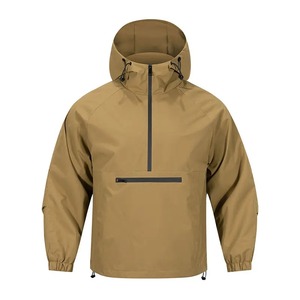 Men <b>Hiking</b> <b>Jacket</b> Outdoor Waterproof Fishing Hooded Sport <b>Jacket</b> Adjustable Drawstring Travel <b>Jacket</b> Mountaineering Fishing Coat - Product Image 3