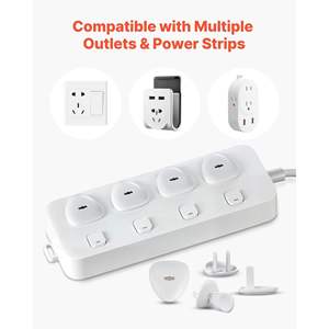 Couvre-prises de sécurité pour bébés, lot de 70 capuchons de protection pour prises électriques en ABS pour enfants, usage domestique - Product Image 6