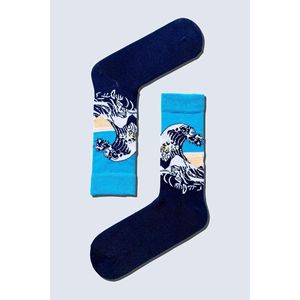 6-Piece Breathable Nylon Art Painting Patterned <b>Sock</b> Set Custom Logo <b>Cute</b> Print Design Crew Length for Boys for Daily Use Spring - Product Image 4