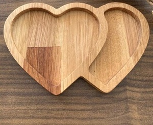 Bandeja de Madera Ovalada para Decoración del Hogar, Bandeja de Postre con Mango de Metal para Desayuno, Vajilla, Utensilios de Cocina, Té, Café, Aperitivos - Product Image 4