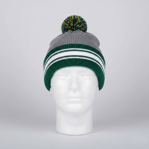 Gorro de Punto de Invierno Personalizado al por Mayor a Bajo Precio, Unisex, de Color Sólido, con Etiqueta Personalizada, Gorro Cálido Tipo Beanie con Jacquard - Product Image 5