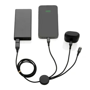 Cable Ecológico 6 en 1 Reciclado RCS, Gestión de Cables y Accesorios Sostenibles - Product Image 6
