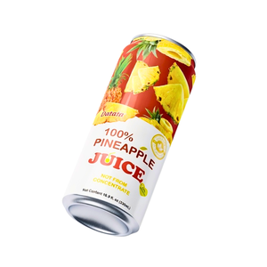 Jus d'ananas Datata 330mL, fraîchement pressé, en conserve, certifié FSSC ISO HALAL, prix de distribution en gros - Product Image 5